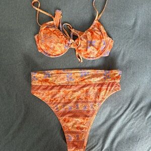 Billabong Floral Bikini Set M